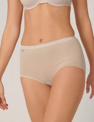 3pk High Waisted Full Briefs