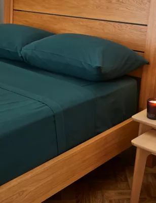 Pure Brushed Cotton Flat Sheet