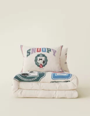 Snoopy&trade; Pure Cotton Bedding Set