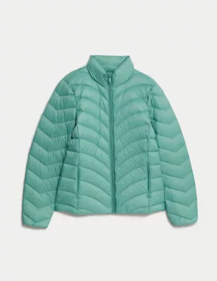 Feather & Down Packaway Puffer Jacket