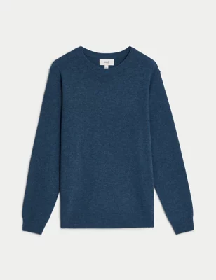 Pure Extra Fine Lambswool Crew Neck Jumper