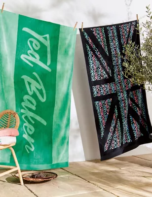 Pure Cotton Branded Beach Towel
