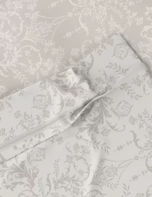 Aida-Alouette Damask Sateen Bedding Set