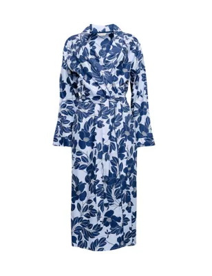 Cotton Modal Floral Long Dressing Gown