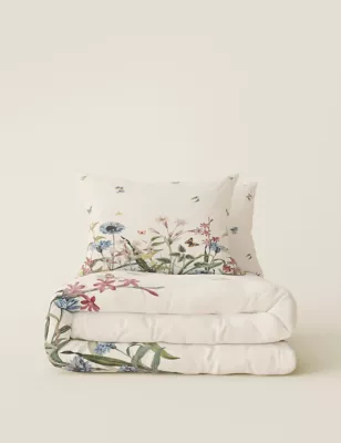 Pure Cotton Floral Bedding Set