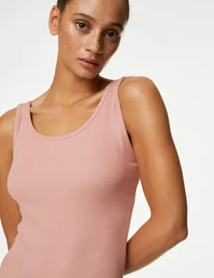 2pk Cotton Rich Secret Support&trade; Vests