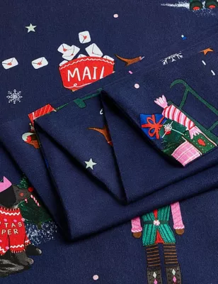 Pure Brushed Cotton Nutcracker Bedding Set