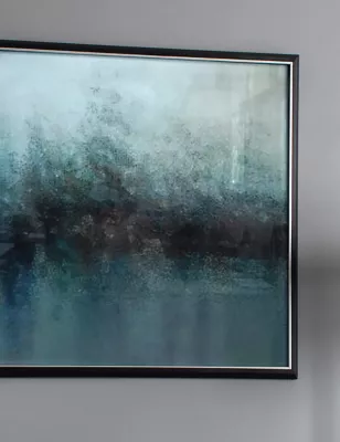 Bayou Abstract Square Framed Art