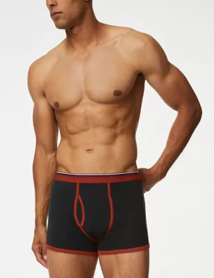 5pk Cotton Rich Cool & Fresh&trade; Trunks