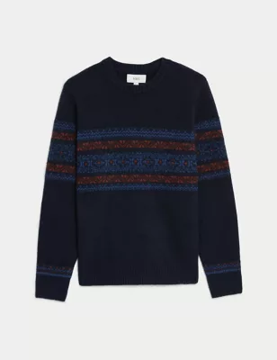 Fair Isle Crew Neck Jumper