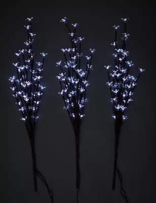 3pk Starburst Pathfinder Solar Lights