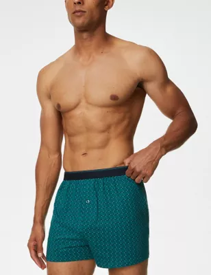 5pk Pure Cotton Cool & Fresh&trade; Jersey Boxers