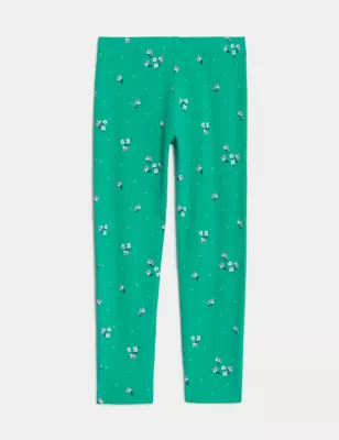 Cotton Rich Ditsy Floral Leggings (2-8 Yrs)
