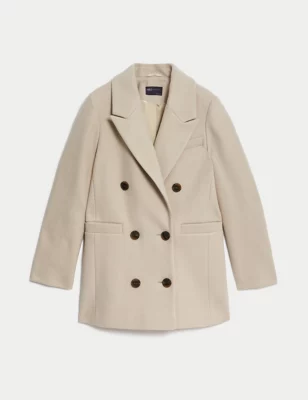 Double Breasted Short Coat