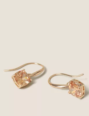 Cubic Zirconia Drop Earrings