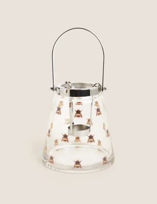 Glass Bee Medium Lantern