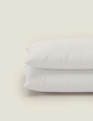 2pk Pure Cotton 300 Thread Count Pillowcases