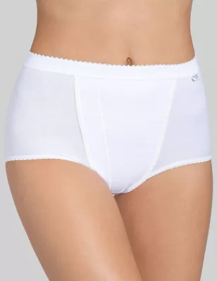 2pk High Waisted Control Maxi Full Briefs