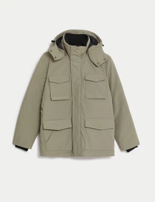 Hooded Puffer Jacket With Thermowarmth&trade;