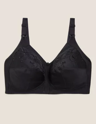 Total Support Embroidered Full Cup Bra Dd-K