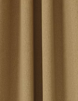 Brushed Eyelet Blackout Thermal Curtains