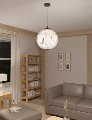 Lydia Beaded Pendant Light