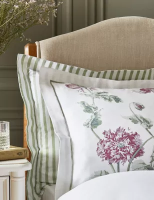 Pure Cotton Sateen Hepworth Grape Bedding Set