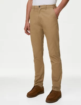 2pk Slim Fit Stretch Chinos