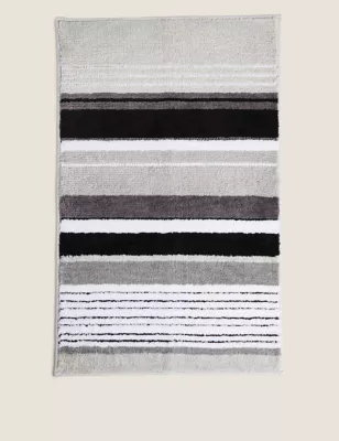 Striped Bath Mat