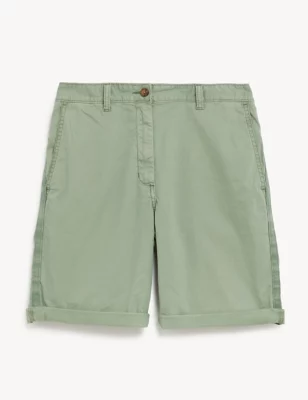 Cotton Rich Tea Dyed Chino Shorts