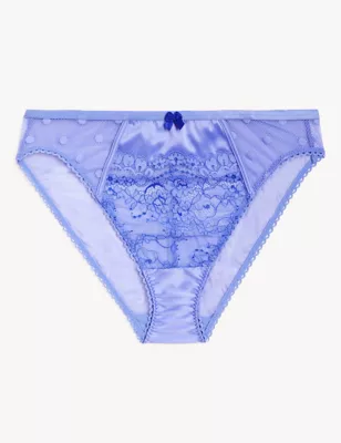 Linea High Waisted High Leg Knickers