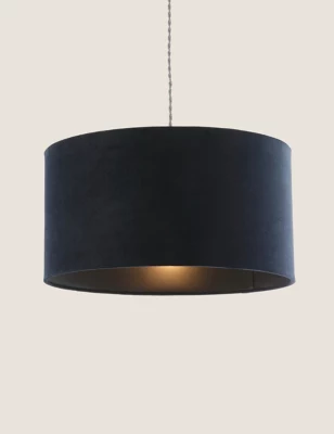 Velvet Oversized Ceiling Lamp Shade