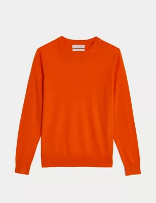 Pure Merino Wool Crew Neck Jumper