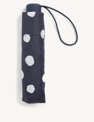 Polka Dot Stormwear&trade; Compact Umbrella