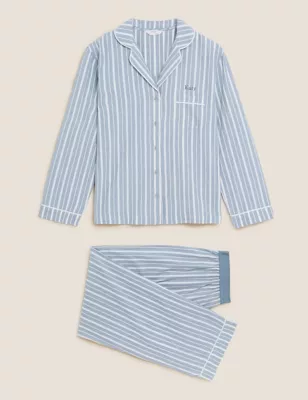 Personalised Women'S Revere Pyjama Set