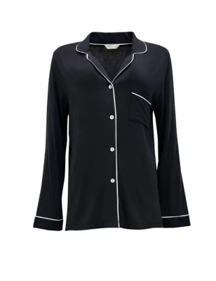 Modal Rich Knit Revere Pyjama Top