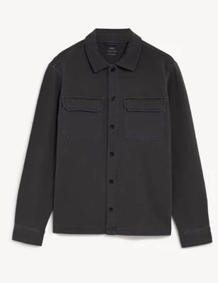 Pure Cotton Overshirt