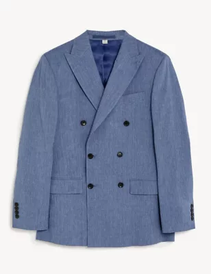 Tailored Fit Italian Linen Miracle&trade; Suit Jacket