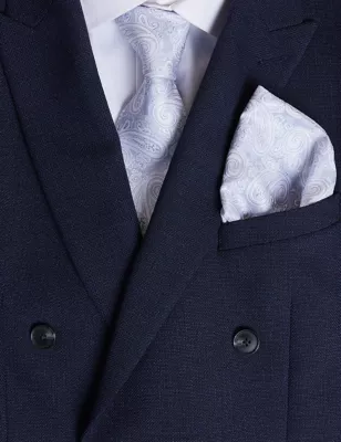 Paisley Tie & Pocket Square Set