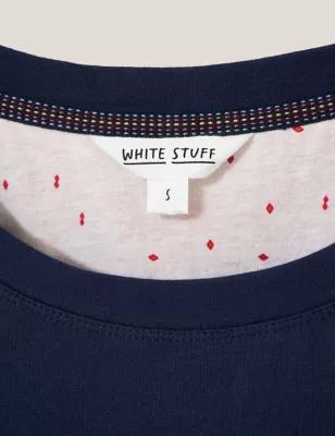 Cotton Rich Pyjama Top