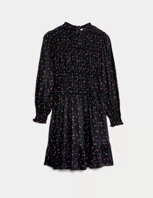 Floral Shirred Dress (6-16 Yrs)