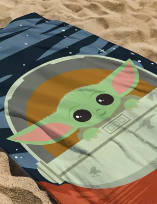 Pure Cotton Mandalorian&trade; Kids' Bath Towel