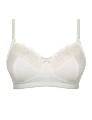 Show Off Lace Non Wired Nursing Bra C-H