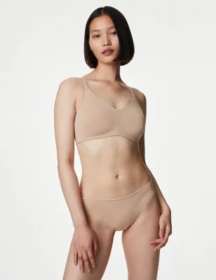 3pk Flexifit&trade; No Vpl Thongs