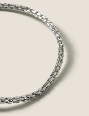 Rhinestone Tube Necklace
