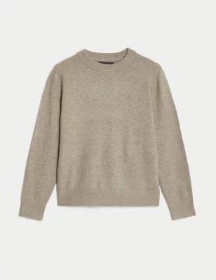 Recycled Blend Crew Neck Jumper