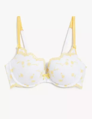 Evaline Push-Up Balcony Bra A-E