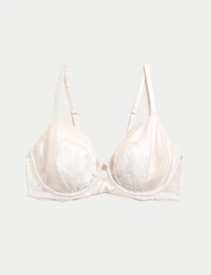 Silk Wired Balcony Bra A-E