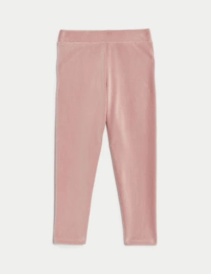 Cotton Rich Cord Elasticated Waist Leggings (2-8 Yrs)