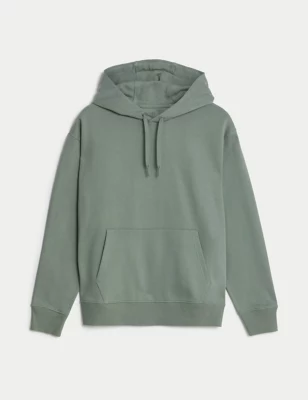 Oversized Cotton Rich Hoodie